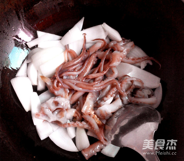 Onion Squid Head recipe
