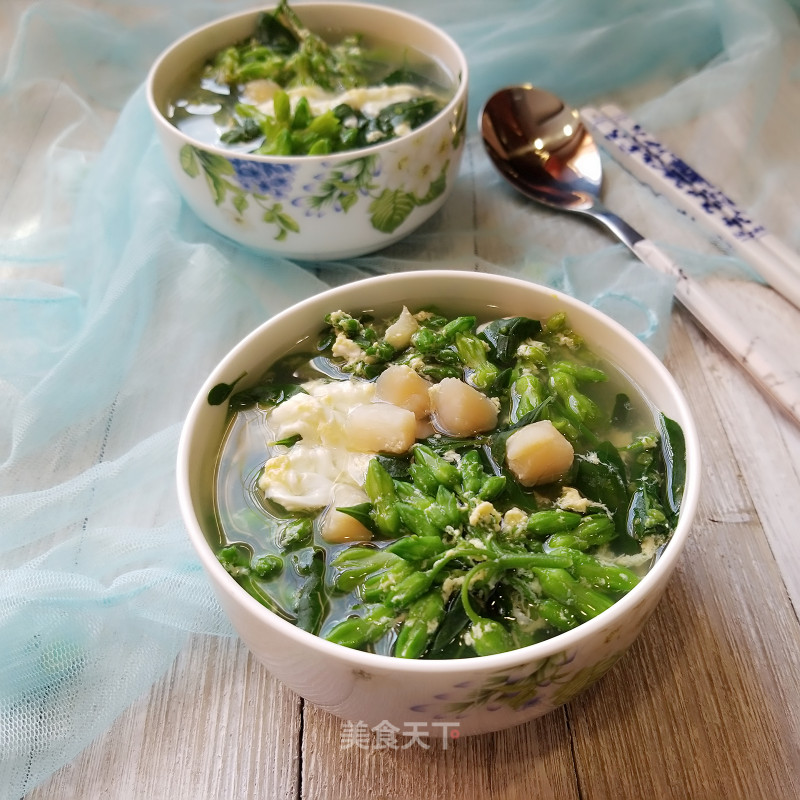 Night Orchid Wolfberry Leaf Soup recipe