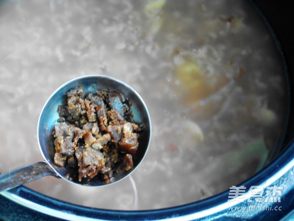 Lotus Seed Double Rice Porridge recipe