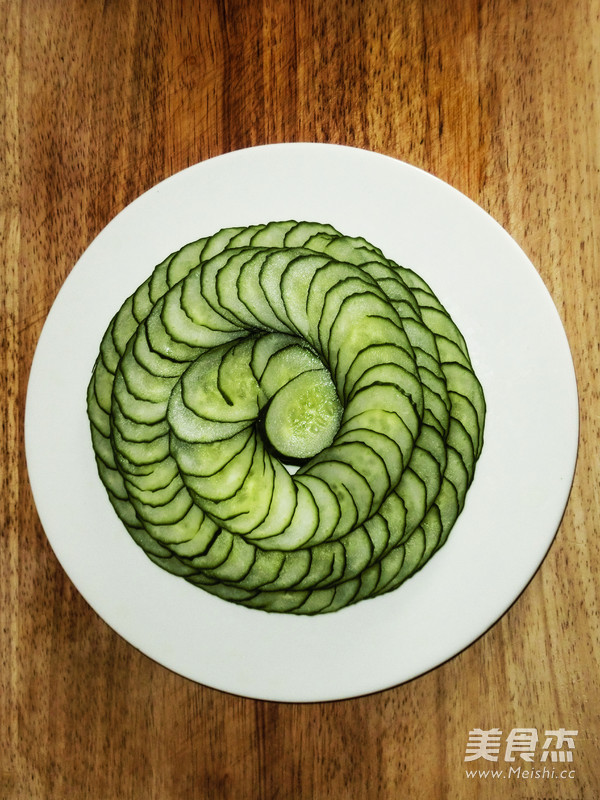 The Cold Cucumber in The Restaurant Was Mixed Like this recipe