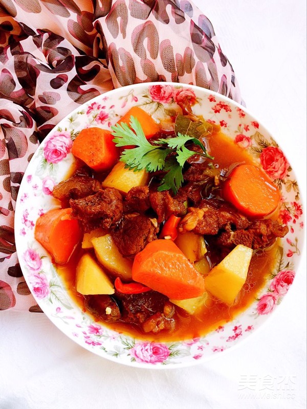 Beef Stew with Carrots and Potatoes recipe