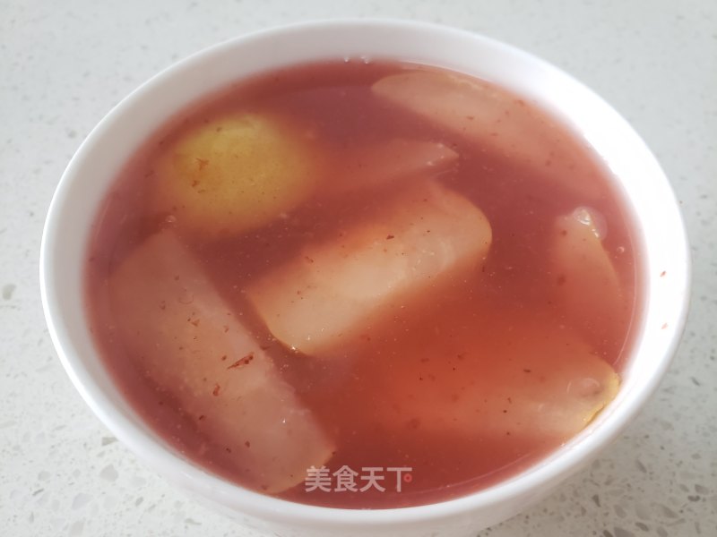 Hawthorn Pear Soup recipe