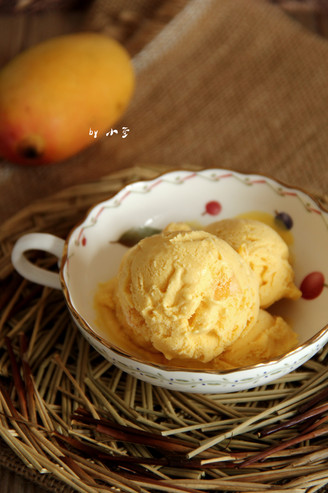 Mango Coconut Ice Cream recipe