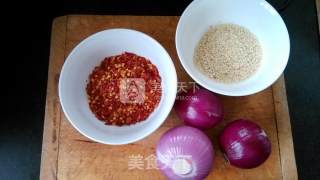 Spicy Onion Crisp recipe