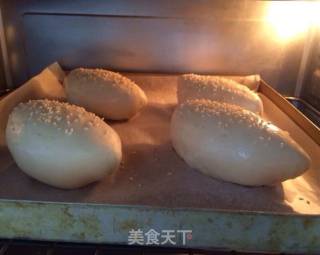 #四session Baking Contest and It's Love to Eat Festival#salad Sauce Pork Floss Bun recipe