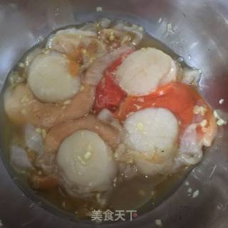 Steamed Scallops with Garlic Vermicelli recipe