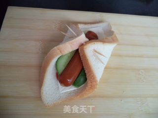 Hot Dog Cheese Sandwich recipe