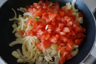 Homemade Tomato Olive Pizza recipe