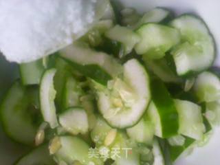 Refreshing Side Dish-fermented Bean Curd Mixed with Cucumber recipe