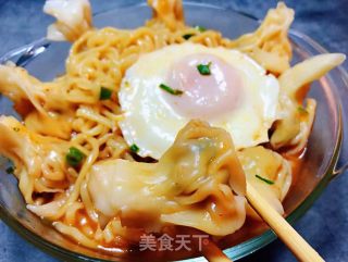 #面条#wonton Sin Ramen recipe