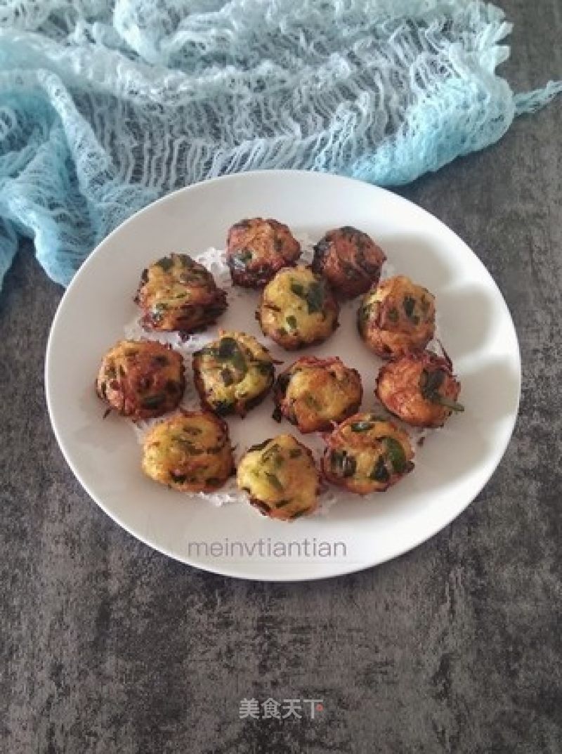 Mixed Vegetables and Carrot Meatballs recipe