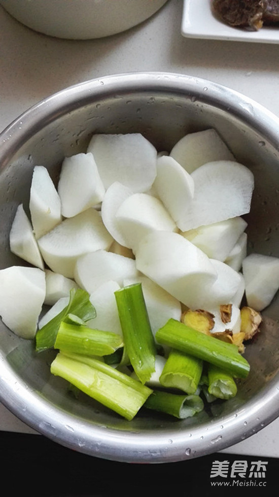 Radish Beef Stew recipe