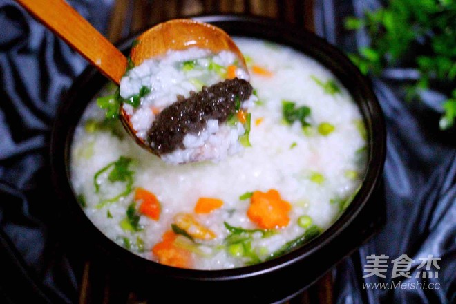 Seafood and Vegetable Congee recipe