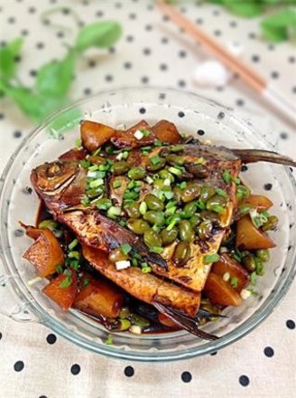 White Radish Bream Head recipe