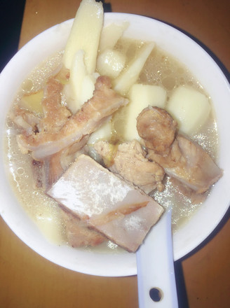 Yam Pork Ribs Soup
