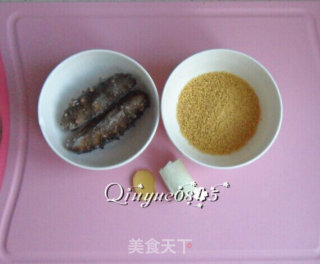 Sea Cucumber Millet Congee recipe