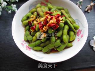 Spicy Cold Edamame recipe