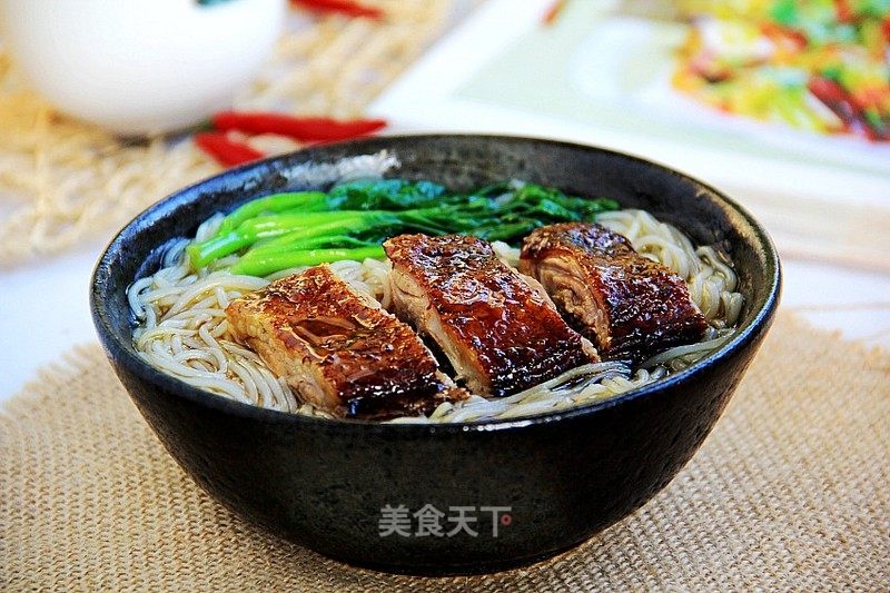 Teriyaki Duck Soup Noodles recipe