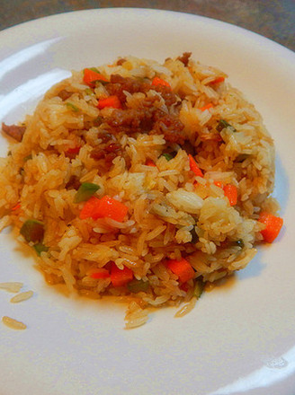 Fried Rice with Minced Meat recipe