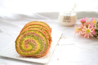 Colorful Coconut Toast recipe