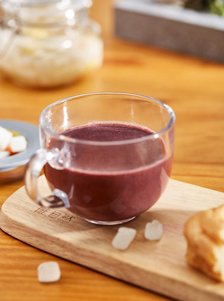 Red Bean Purple Rice Milk recipe