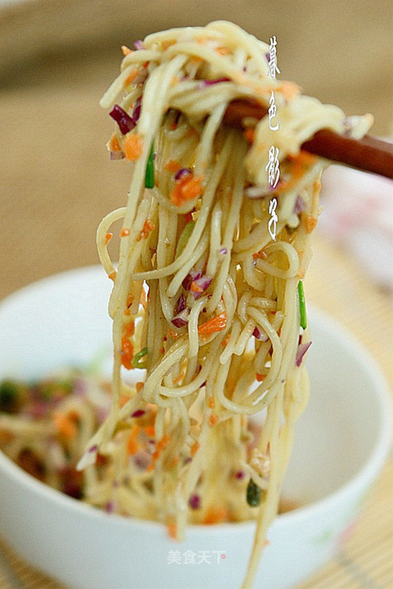 New Version of Hot Dry Noodles recipe