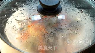 Steamed Sea Bass with Olive Vegetables recipe