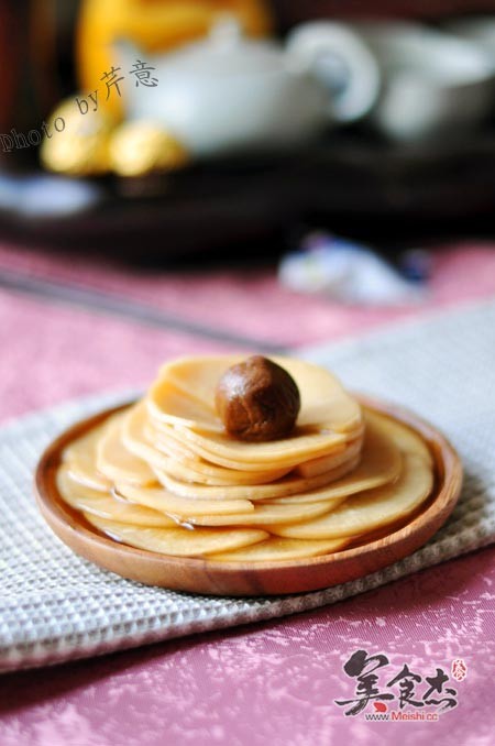 Ebony Radish Slices recipe