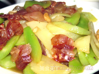 Lettuce Fried Meat recipe