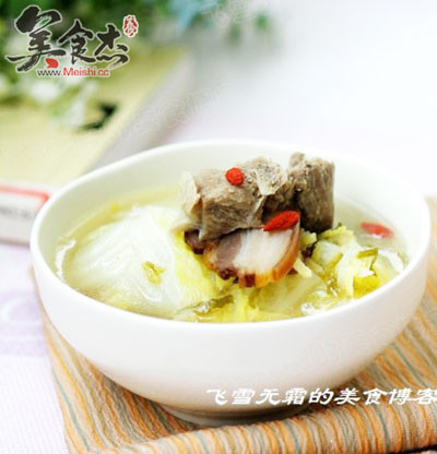 Warm Mutton Soup recipe