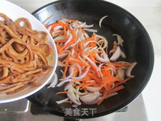 Chiba Tofu Stir-fried Shredded Beef recipe