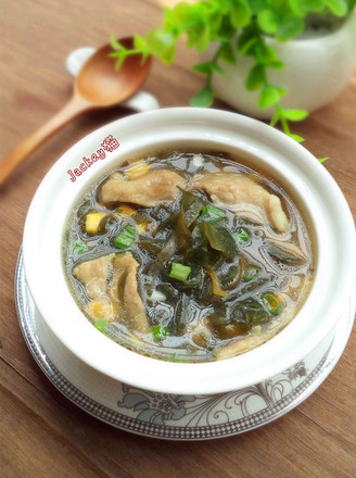 Seaweed Pork Soup recipe