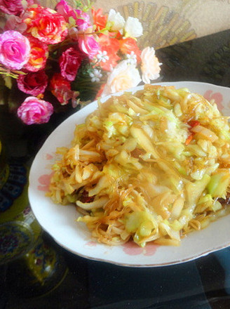 Vegetarian Stir-fried Cabbage recipe