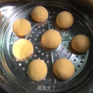 Pumpkin Milk Steamed Buns recipe