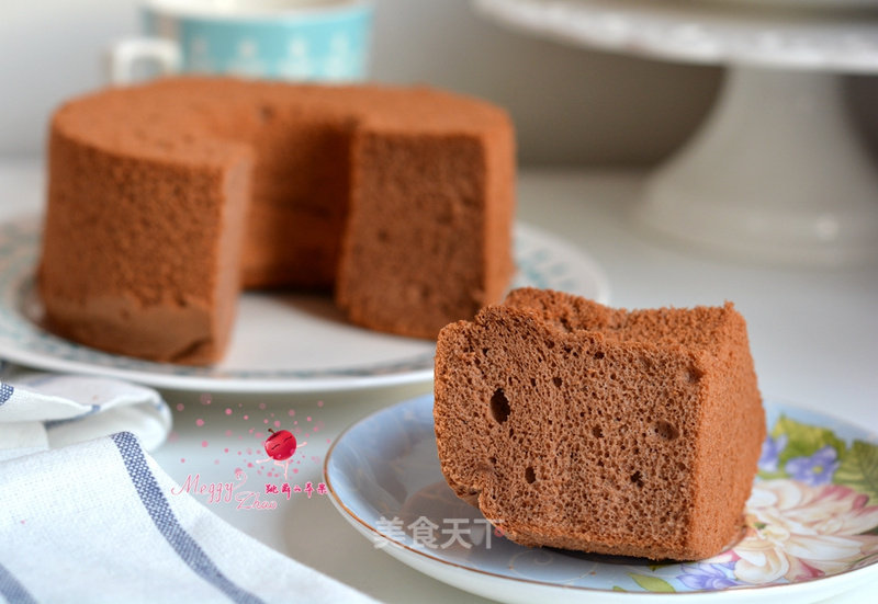 Cocoa Chiffon Cake recipe