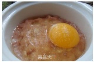 Nutritious Breakfast: Meat Cake and Egg Soup recipe