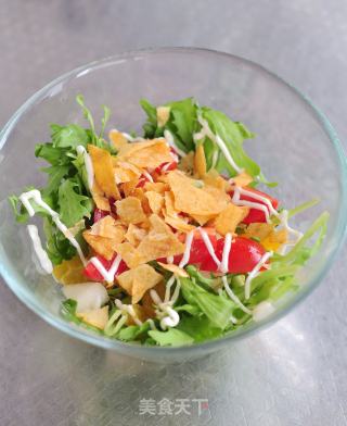 #春食野菜香#bitter Chrysanthemum Fruit Salad recipe