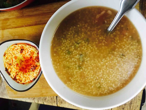 Mung Bean Millet Healthy Porridge recipe