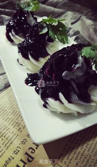 Yam Blueberry recipe