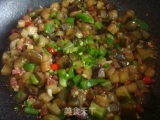 Stir-fried Eggplant with Bacon recipe