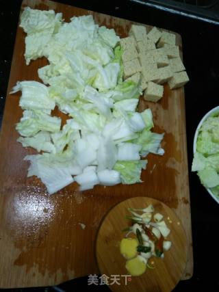 Frozen Tofu with Cabbage recipe