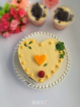 No-bake Mango Mousse Cake recipe