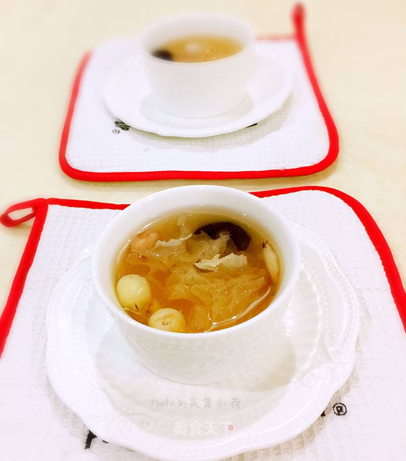 #trust之美# Tremella, Lotus Seed and Red Date Soup recipe