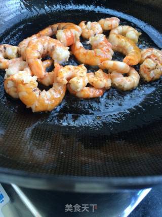 Fried Loofah with Shrimp recipe