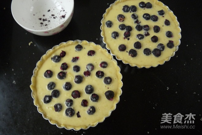 Blueberry Pear Tart recipe