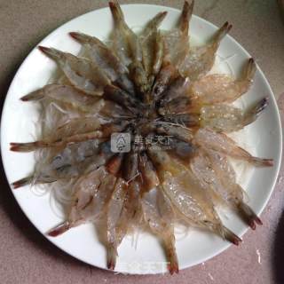 Steamed Shrimp with Garlic Vermicelli recipe