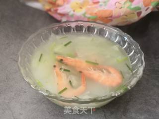 Winter Melon and Shrimp Soup recipe