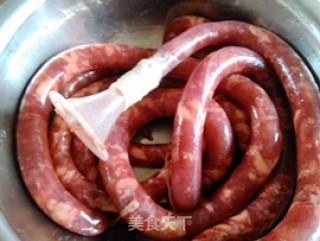 Cantonese Sausage recipe