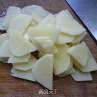 Stir-fried Potatoes with Bacon and Zucchini recipe