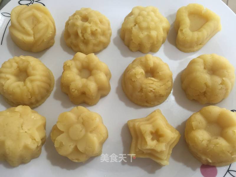 #aca烤明星大赛#handmade Mung Bean Cake recipe